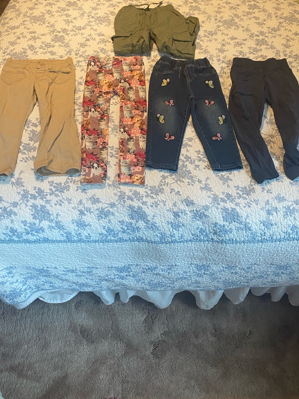 Girl’s Pant Bundle Size 4/5 Carter’s, Columbia